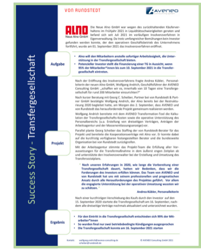Alno Success Story Link zum PDF